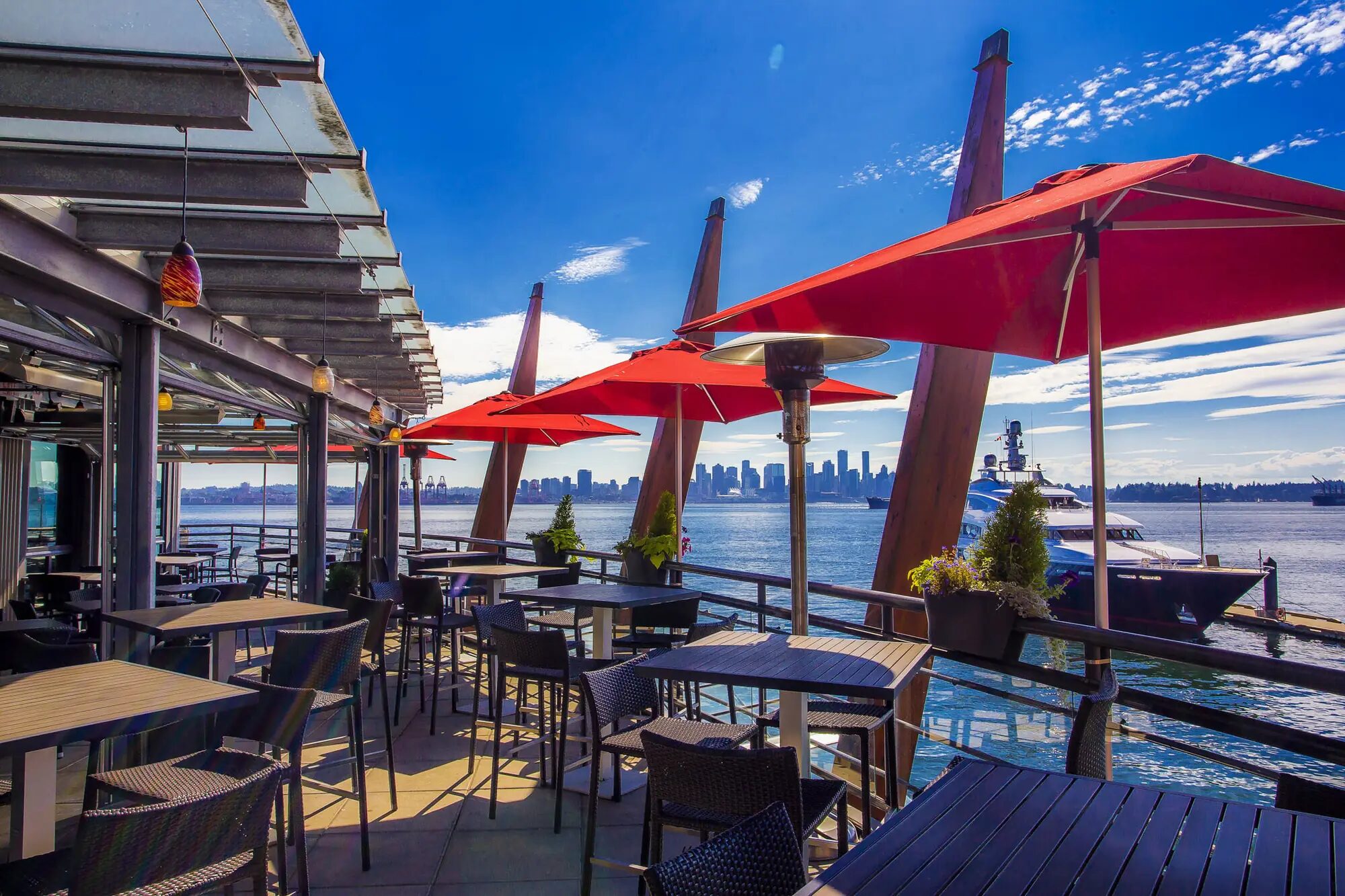 The Best Waterfront Patio